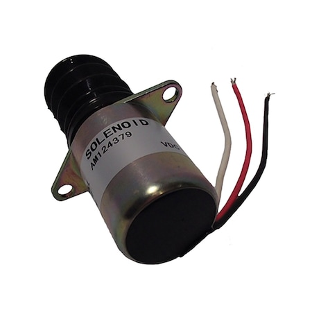 Aftermarket Fuel Shut Off Solenoid Fits John Deere 3375 375 675 655 755 855 955 AM124377 FSL90-0064